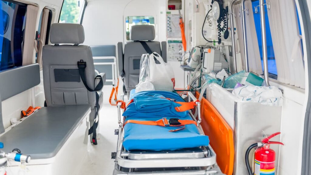ambulance interior