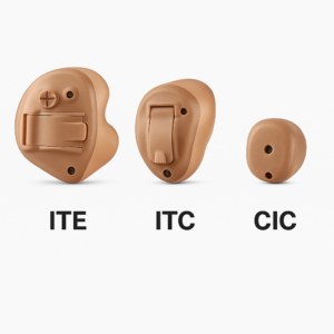 ITE/ITC/CIC (in-the-ear/in-canal/invisible) hearing aid