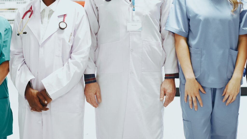Team of doctors and nurses